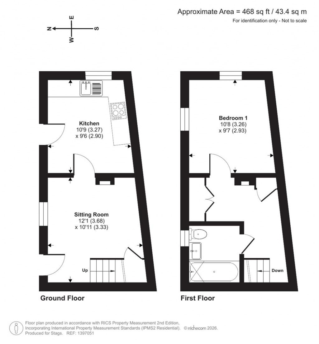 Floorplans For South Street, Bridport