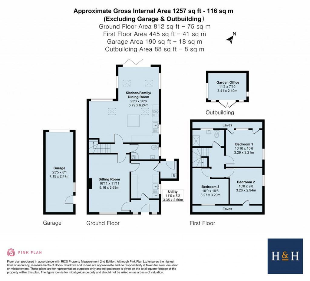Floorplans For The Paddock, Welton, NN11