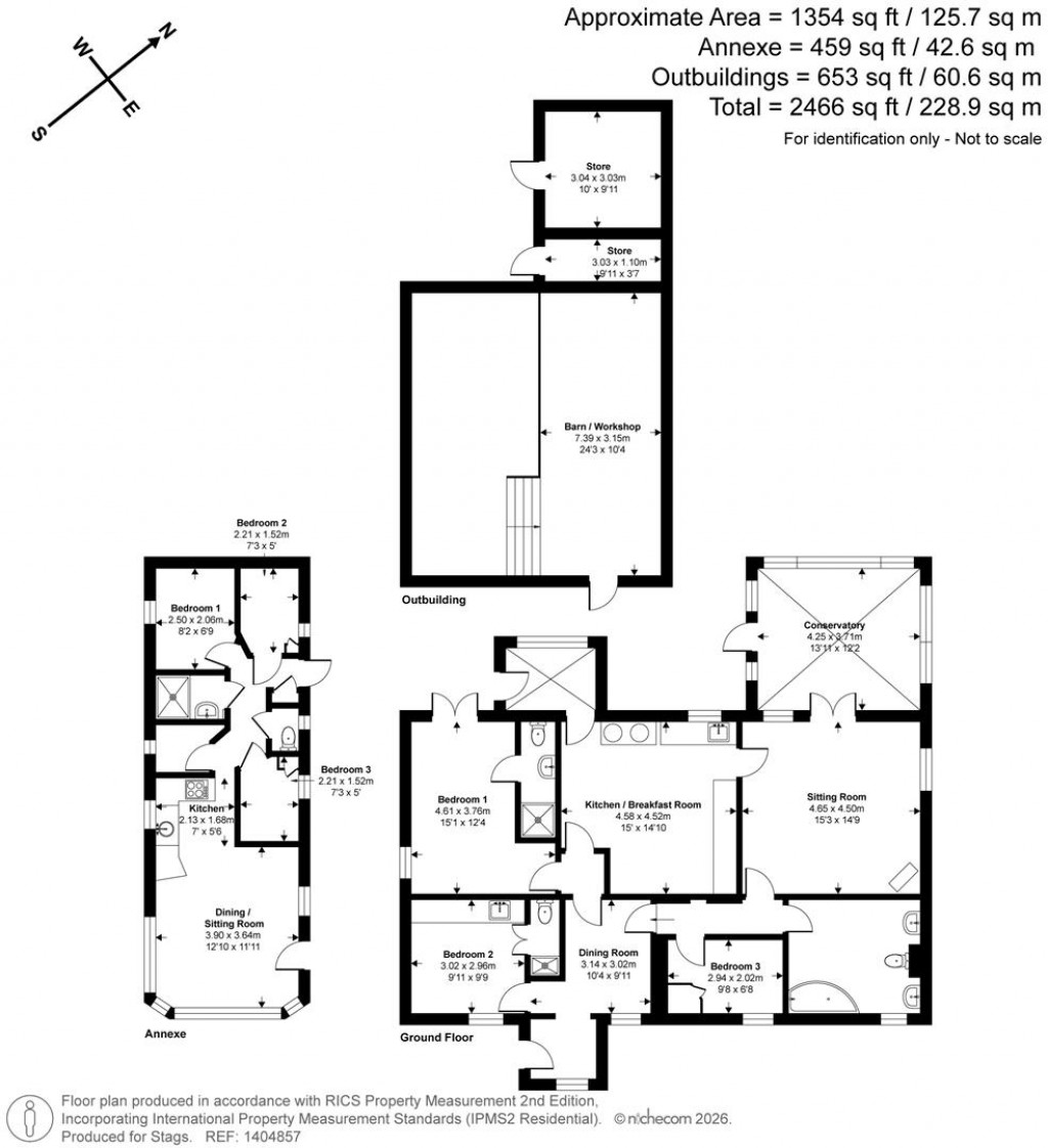 Floorplans For Grampound Road, Truro