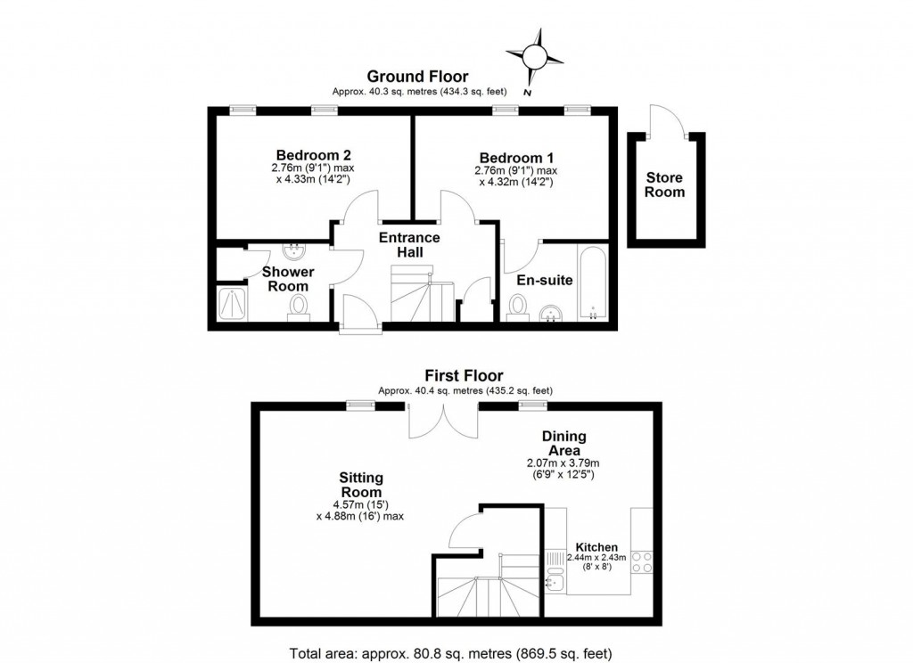 Floorplans For Westwater Court, Dartmouth