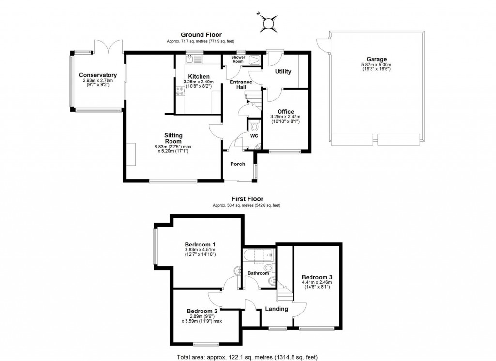 Floorplans For Crestway, Strete