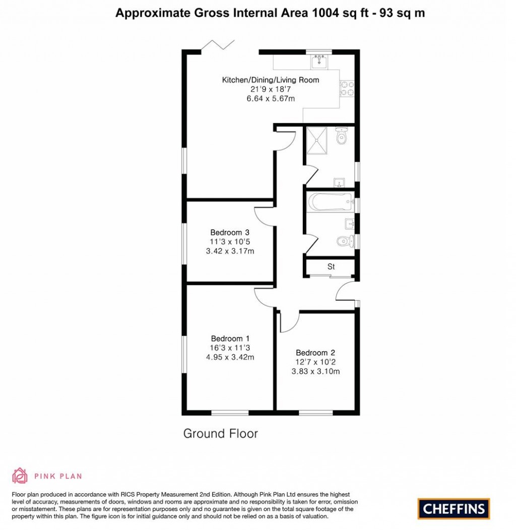 Floorplans For New Cheveley Road, Newmarket