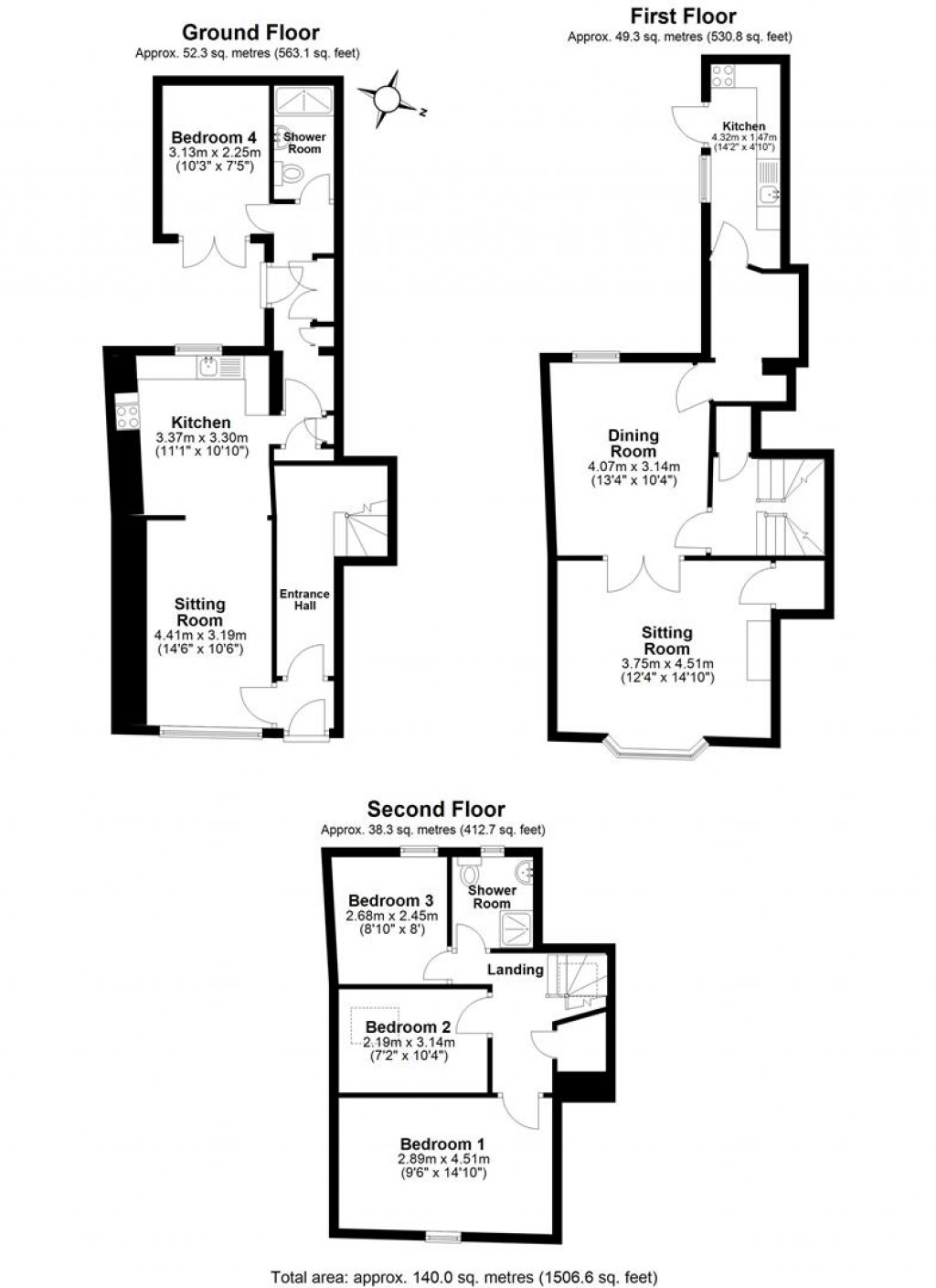 Floorplans For Newcomen Road, Dartmouth