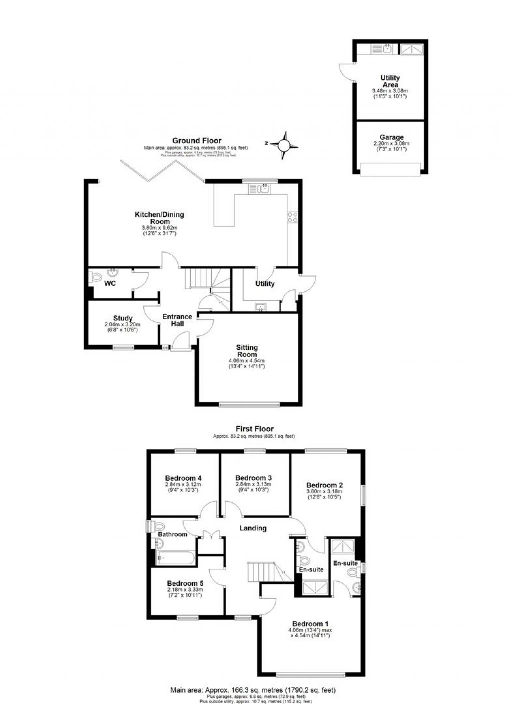Floorplans For French Furze Road, Blackawton