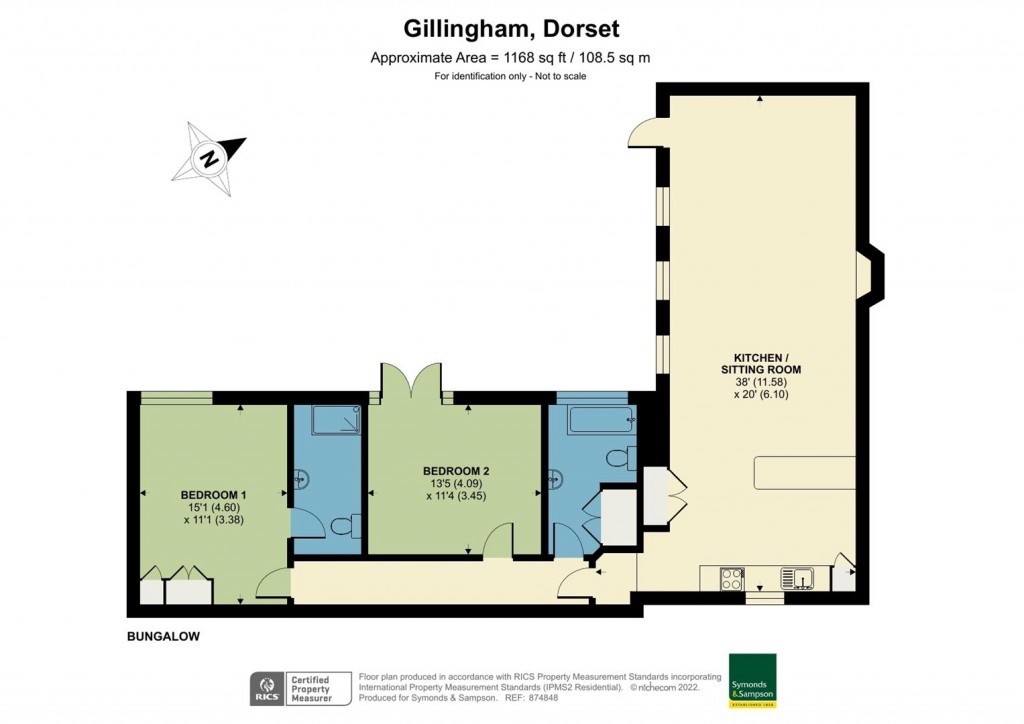 Floorplans For Gillingham, Dorset