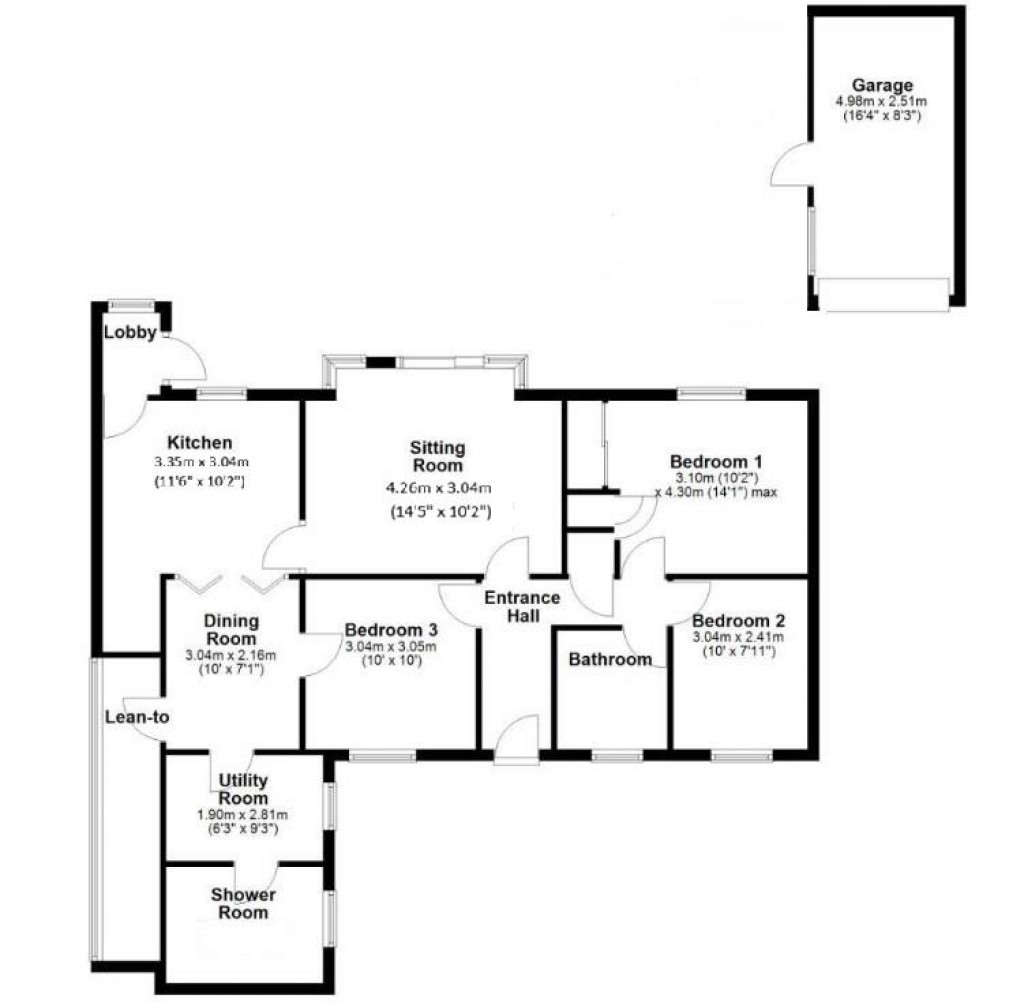 Floorplans For Ross Close, Haverhill
