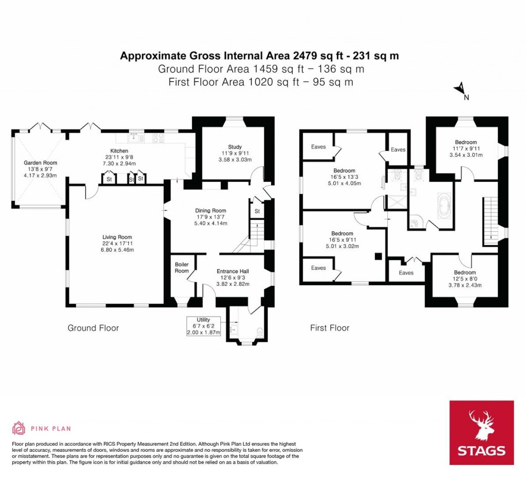 Floorplans For Burnthouse, St. Gluvias, Penryn