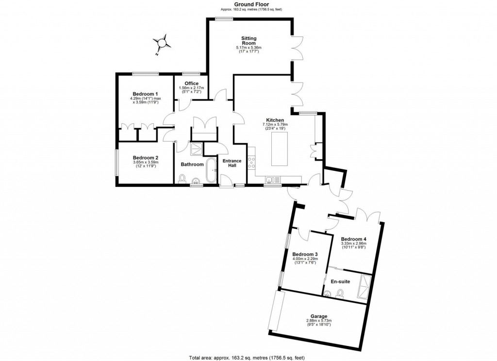 Floorplans For Higher Island, Blackawton