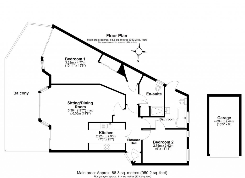 Floorplans For North Embankment, Dartmouth