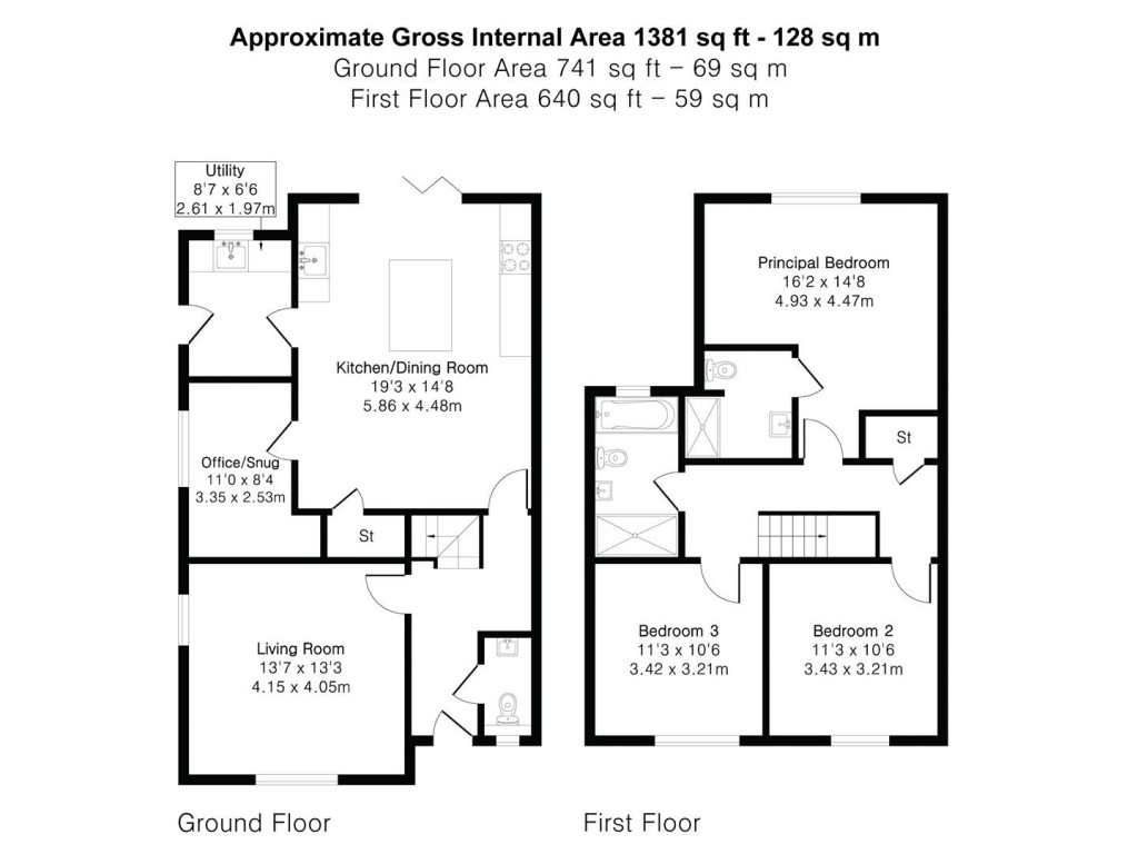 Floorplans For Bower Hall Drive, Steeple Bumpstead