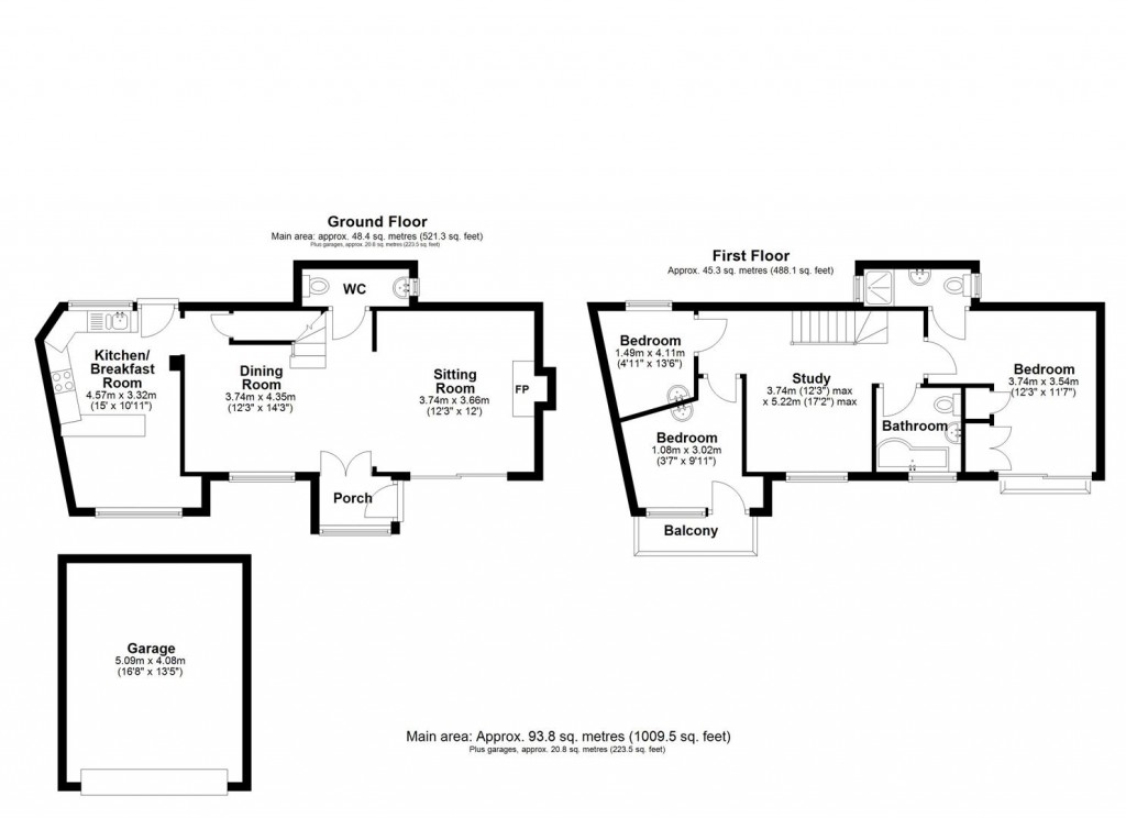 Floorplans For Warfleet, Dartmouth