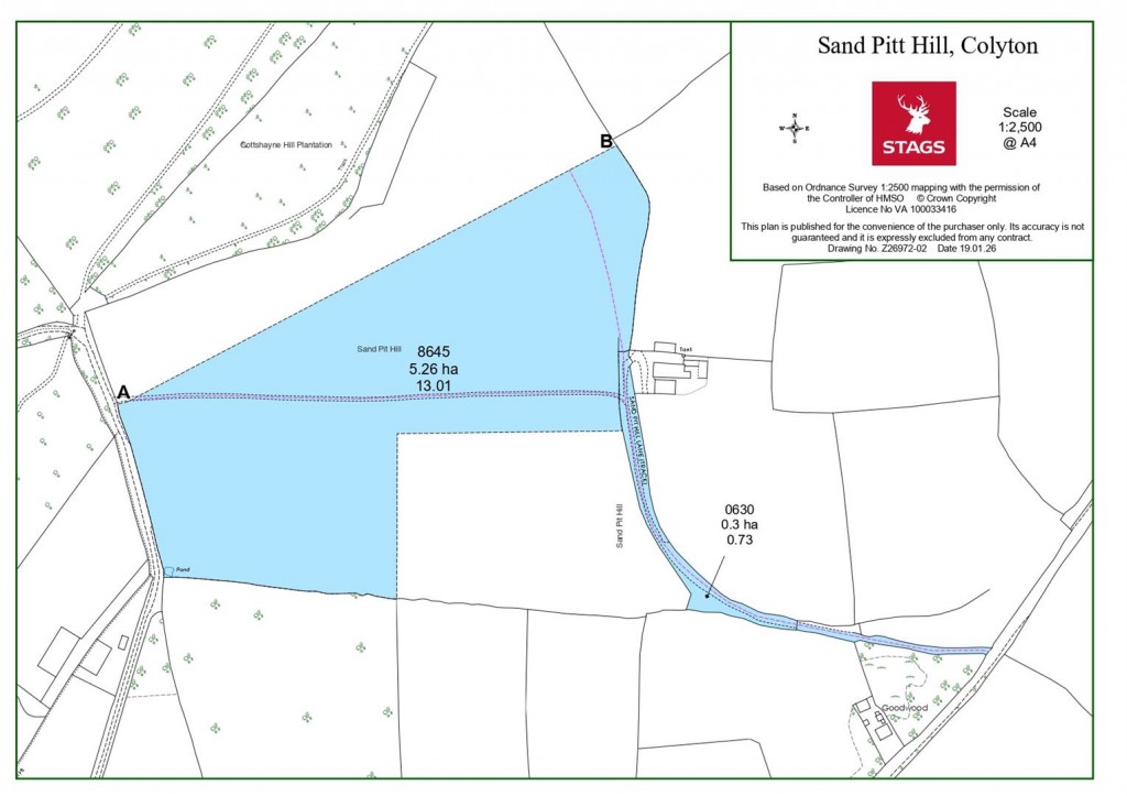 Floorplans For New Sidmouth Road, Colyton