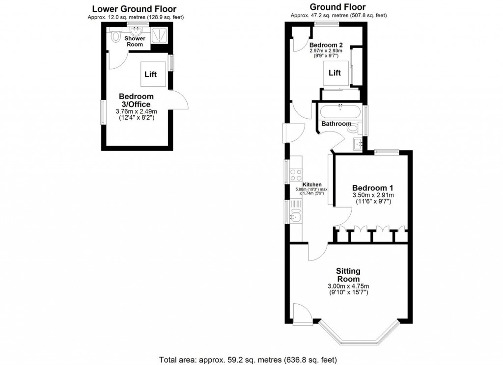 Floorplans For Church Road, Dartmouth