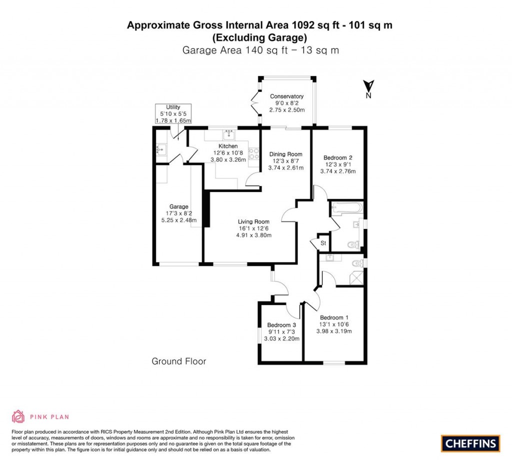 Floorplans For West End, Haddenham