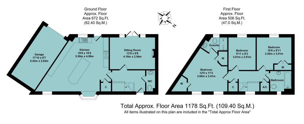 Floorplans For Winter Gardens Way, Banbury
