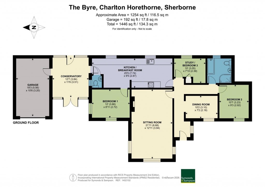 Floorplans For Charlton Horethorne, Sherborne, Somerset
