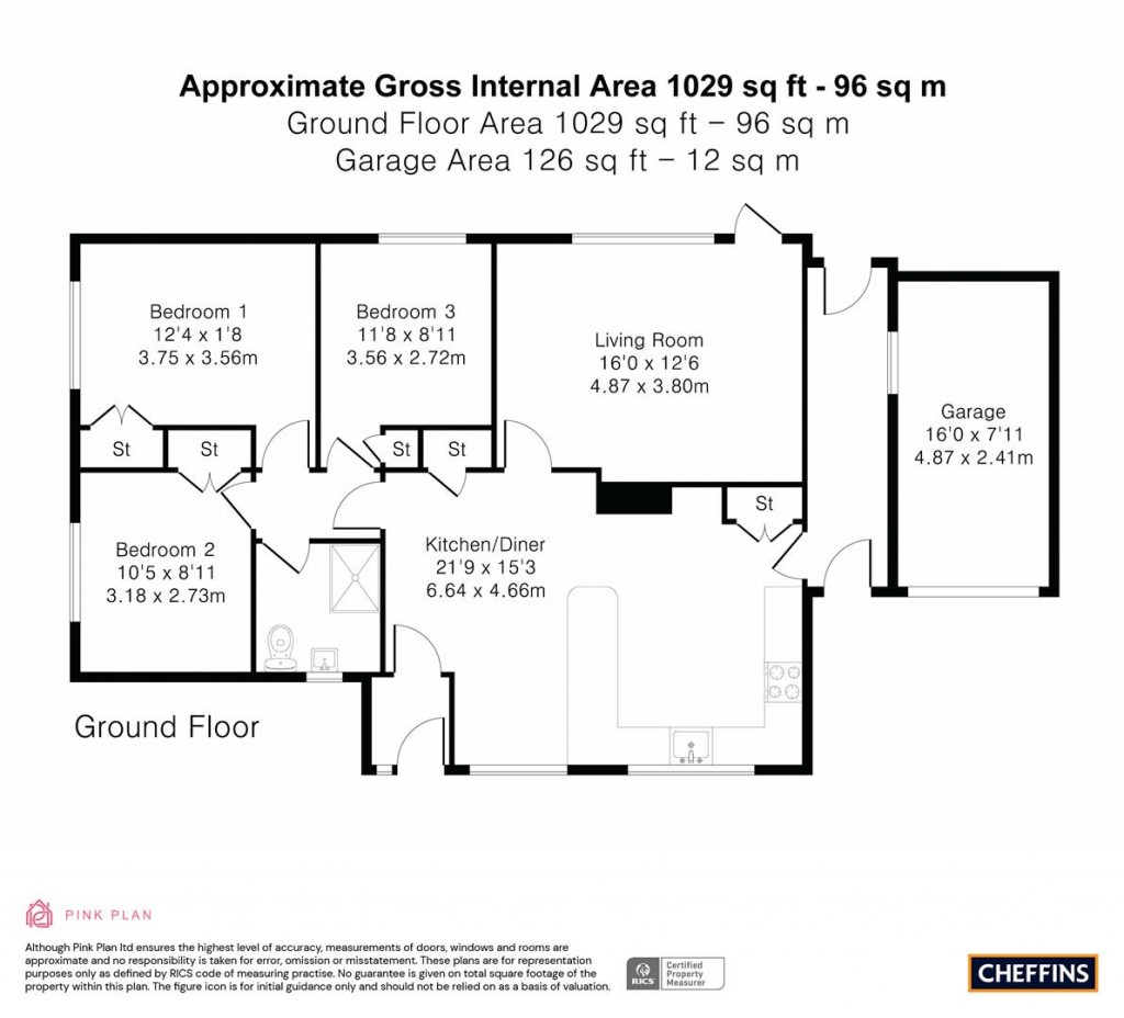 Floorplans For Sleford Close, Balsham