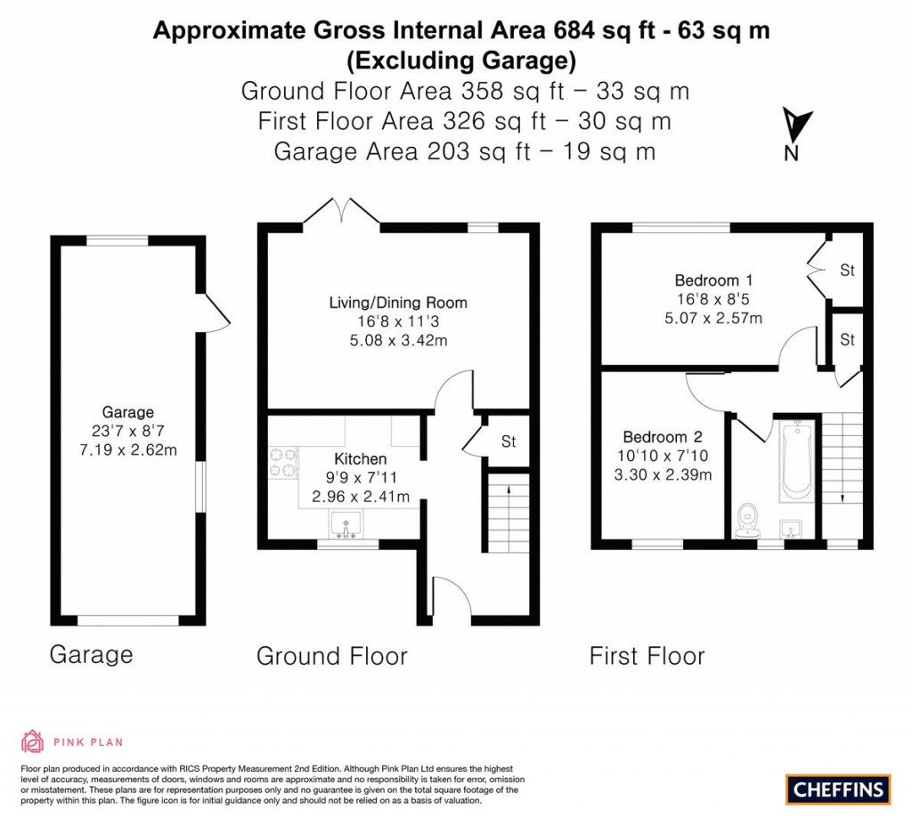 Floorplans For Akeman Close, Stretham, Ely