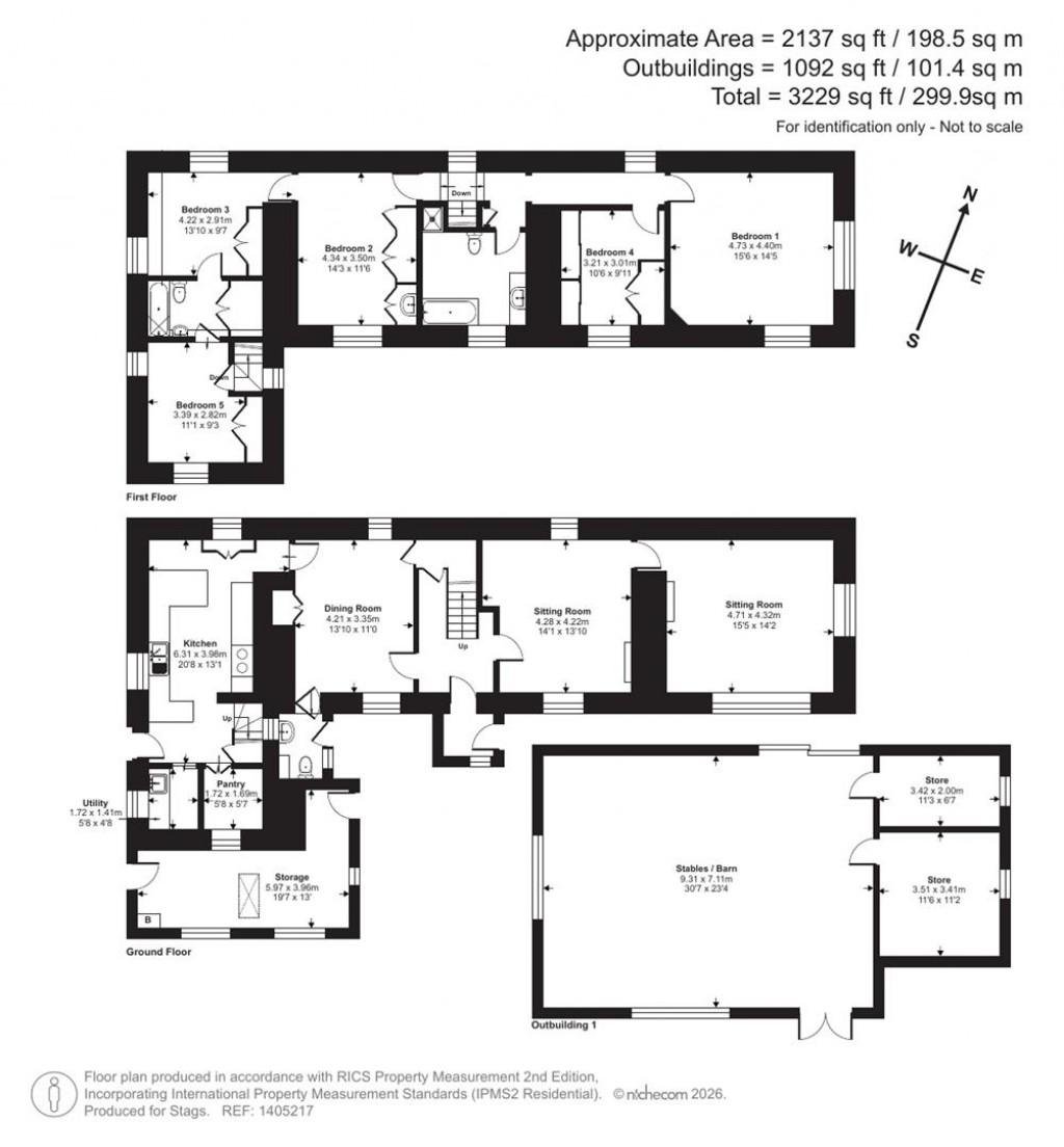 Floorplans For Withypool, Minehead