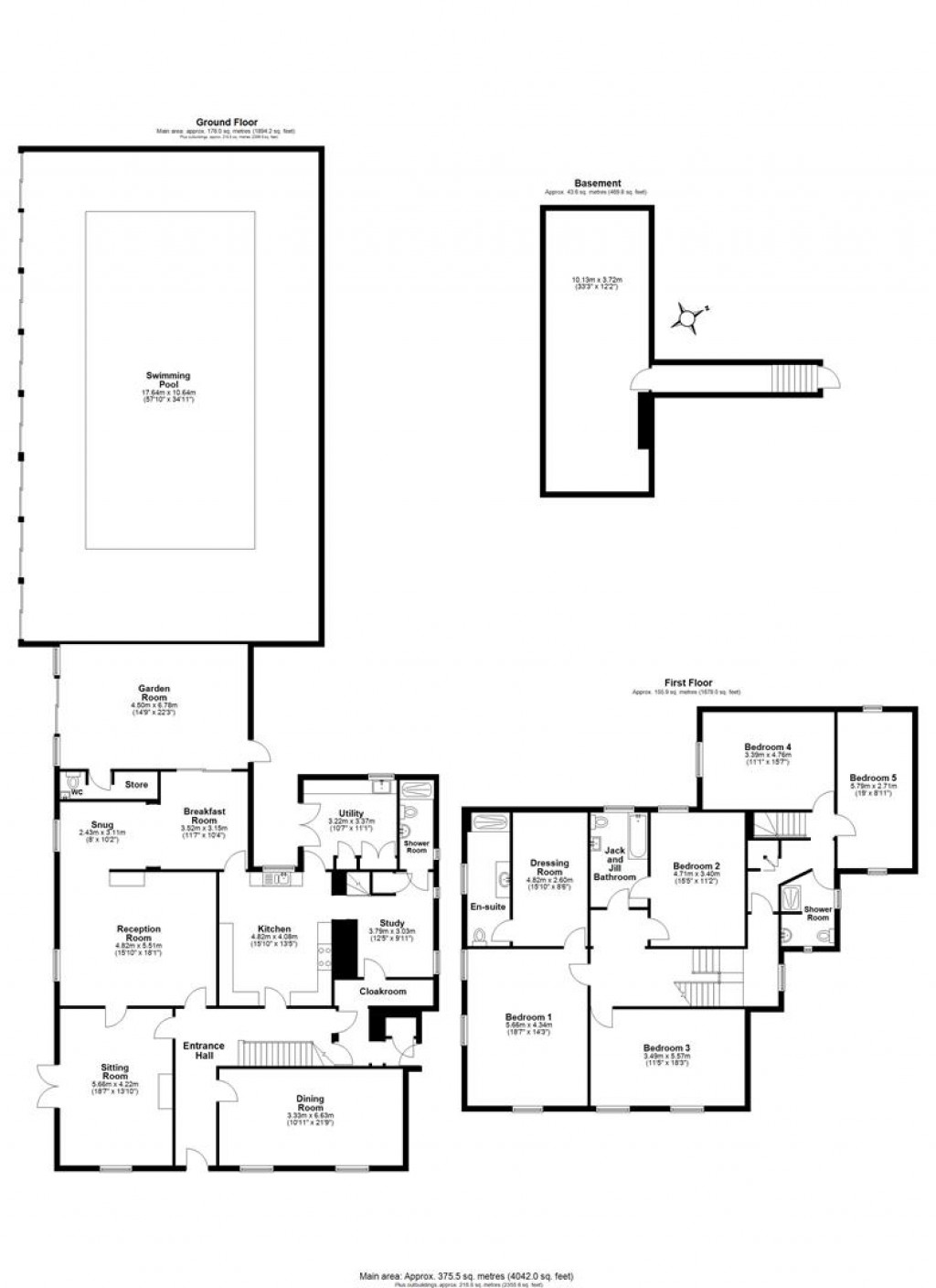Floorplans For Teignmouth Road, Torquay