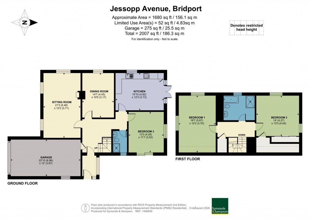 Floorplans For Jessopp Avenue, Bridport