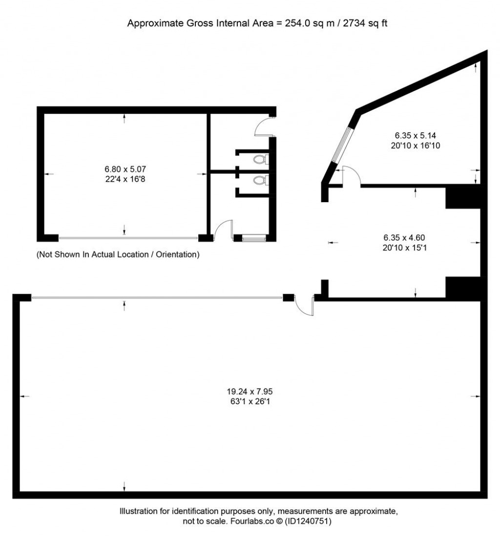 Floorplans For Hoskings Row, Redruth