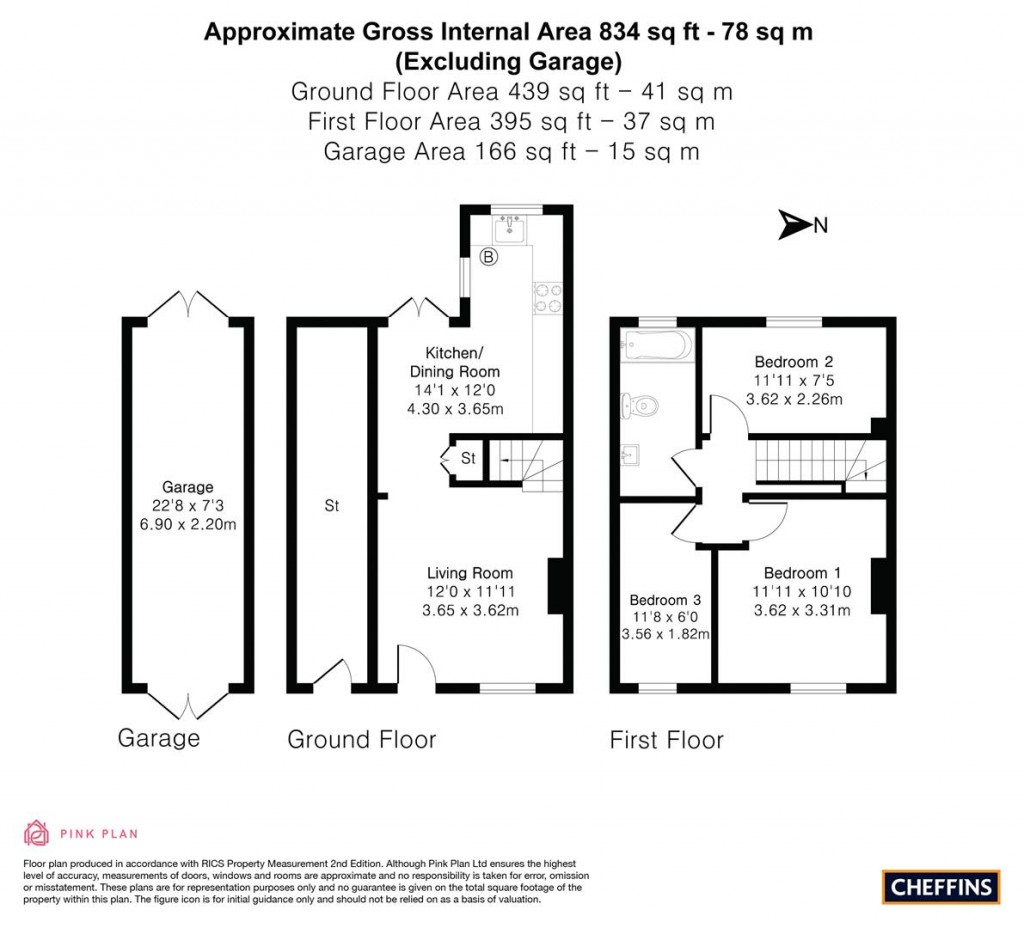 Floorplans For The Causeway, Burwell