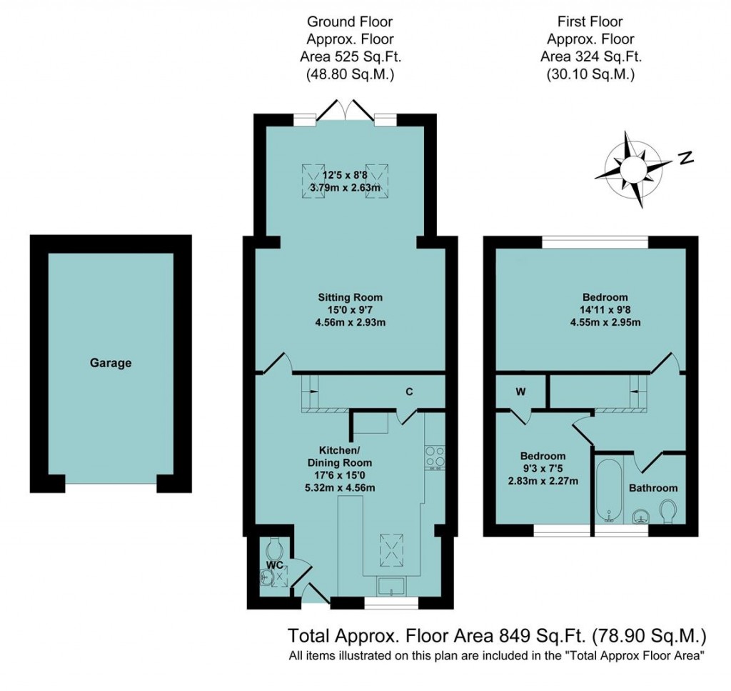 Floorplans For Nuffield Drive, Banbury