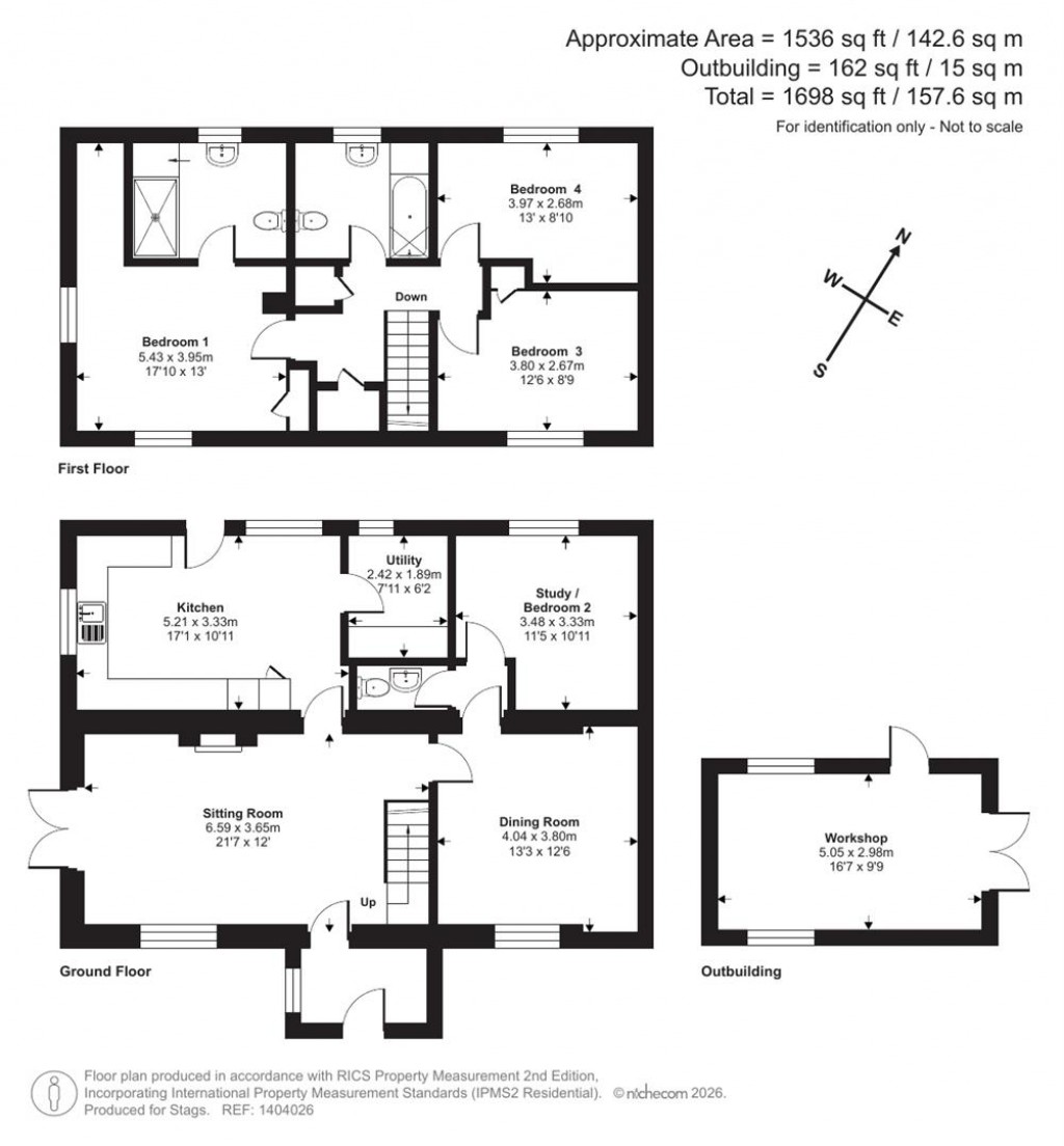 Floorplans For Meare Green, Wrantage, Taunton