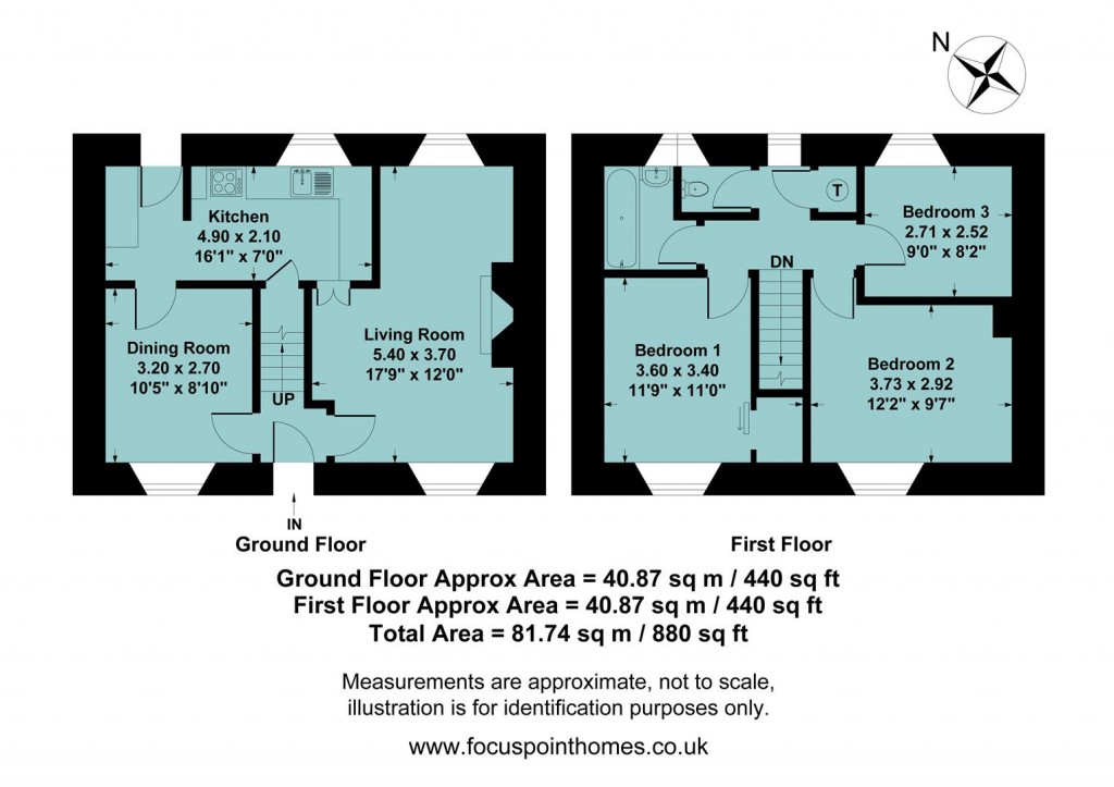 Floorplans For New Road, Shotteswell, Banbury