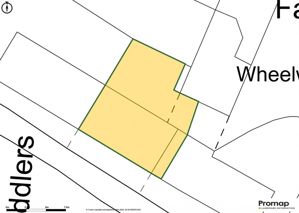 Floorplans For Bridle Cottage, Hamdon Stables, Park Lane, Montacute