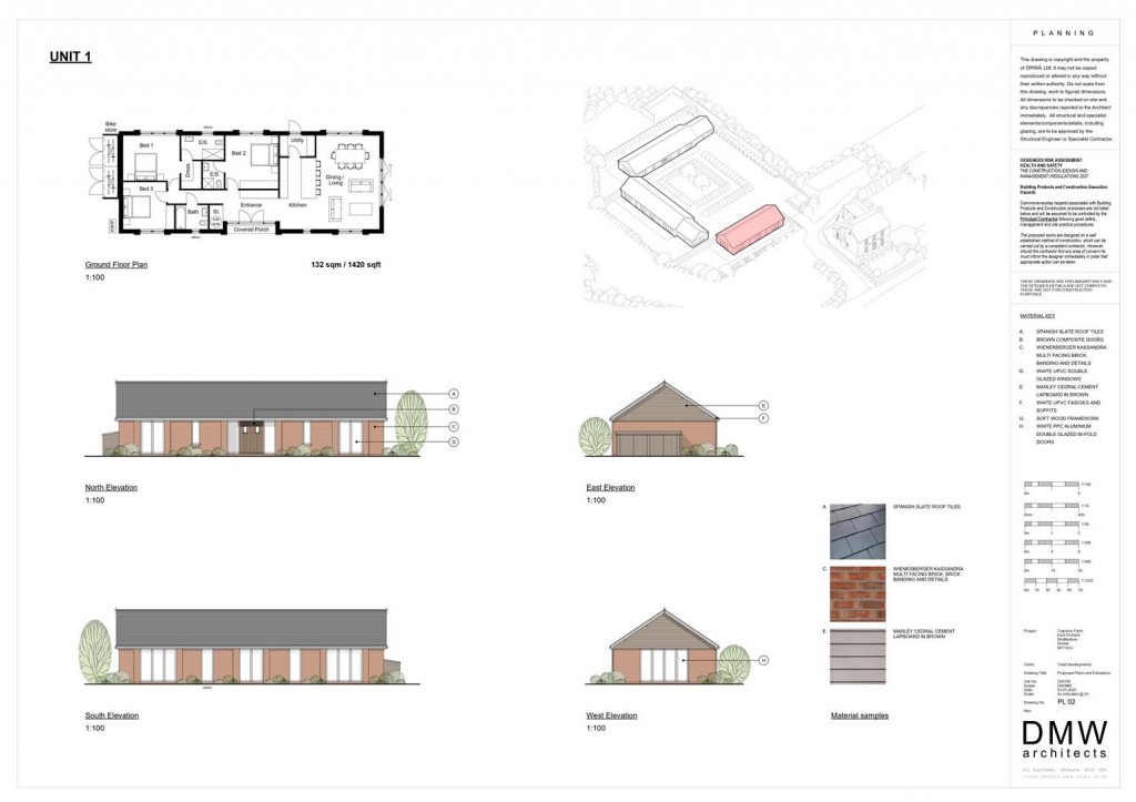 Floorplans For East Orchard, Shaftesbury