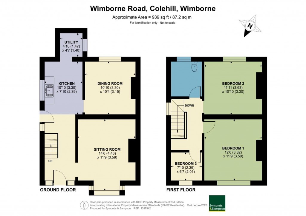 Floorplans For Wimborne Road, Colehill