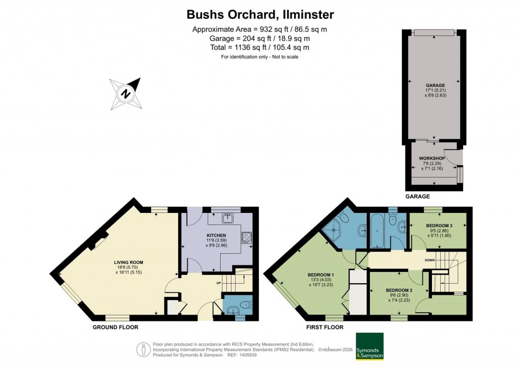 Floorplans For Bushs Orchard, Ilminster