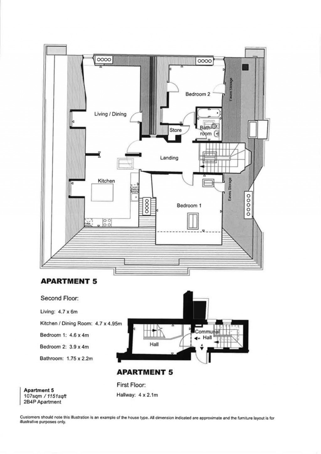 Floorplans For Litchdon Street, Barnstaple
