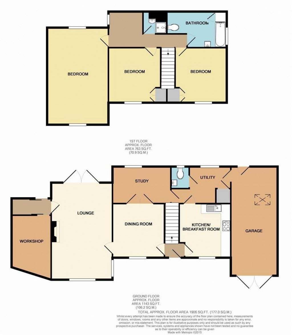 Floorplans For Norton Green, Isle of Wight