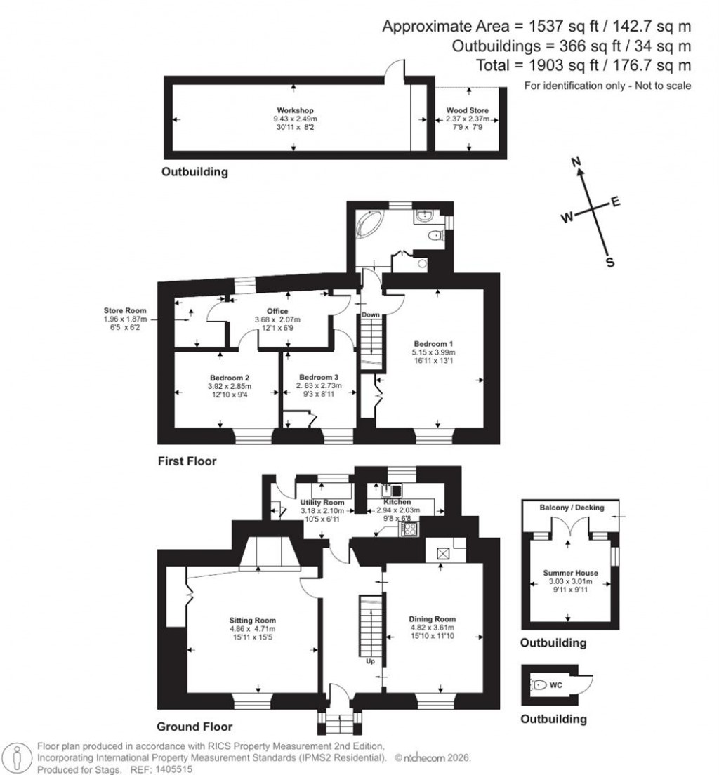 Floorplans For Abbotskerswell, Newton Abbot