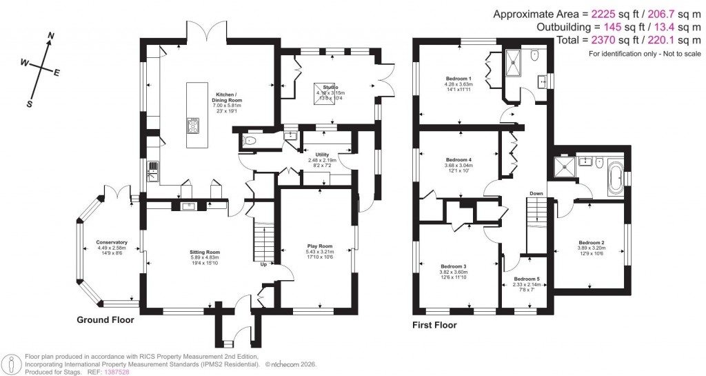 Floorplans For Upton Pyne, Exeter