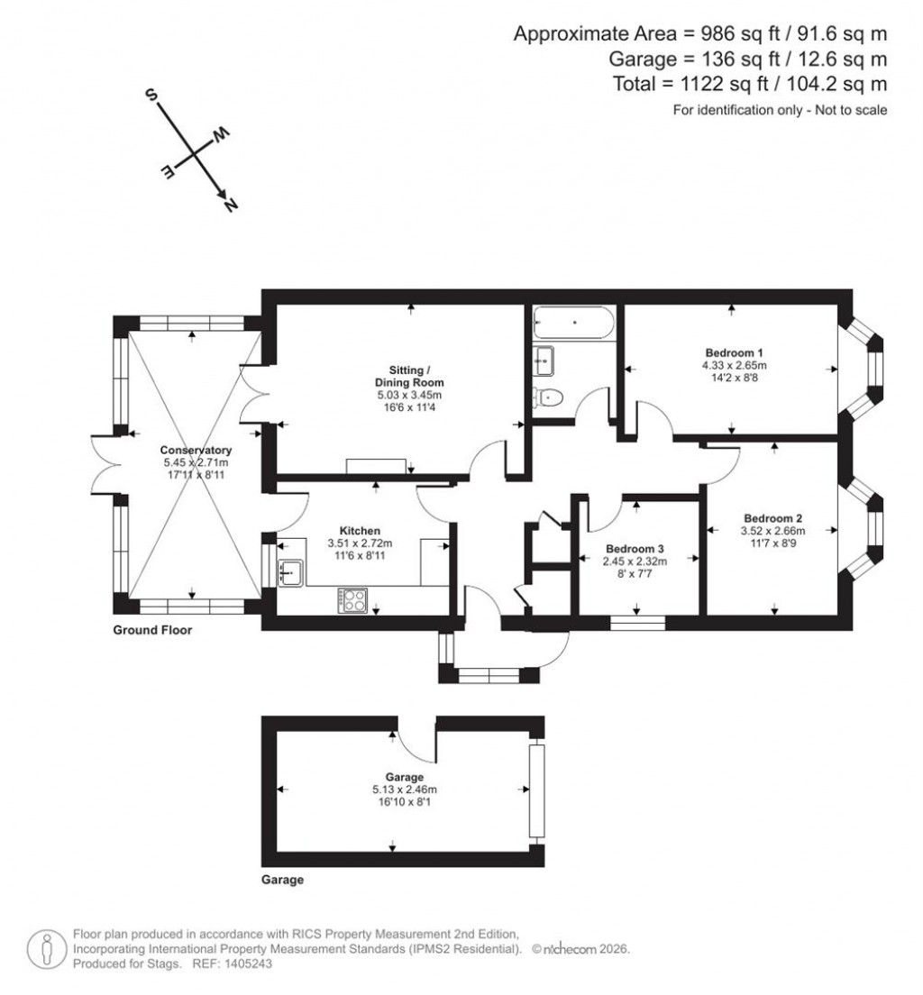 Floorplans For Manleys Lane, Dunkeswell, Honiton
