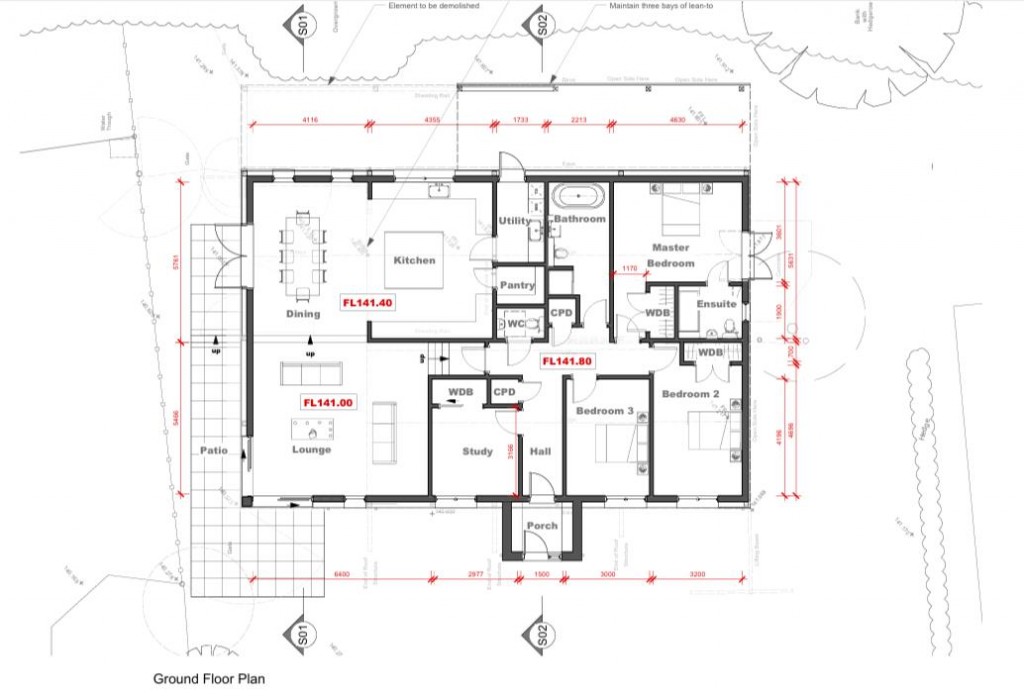 Floorplans For Bulkworthy, Putford, Holsworthy