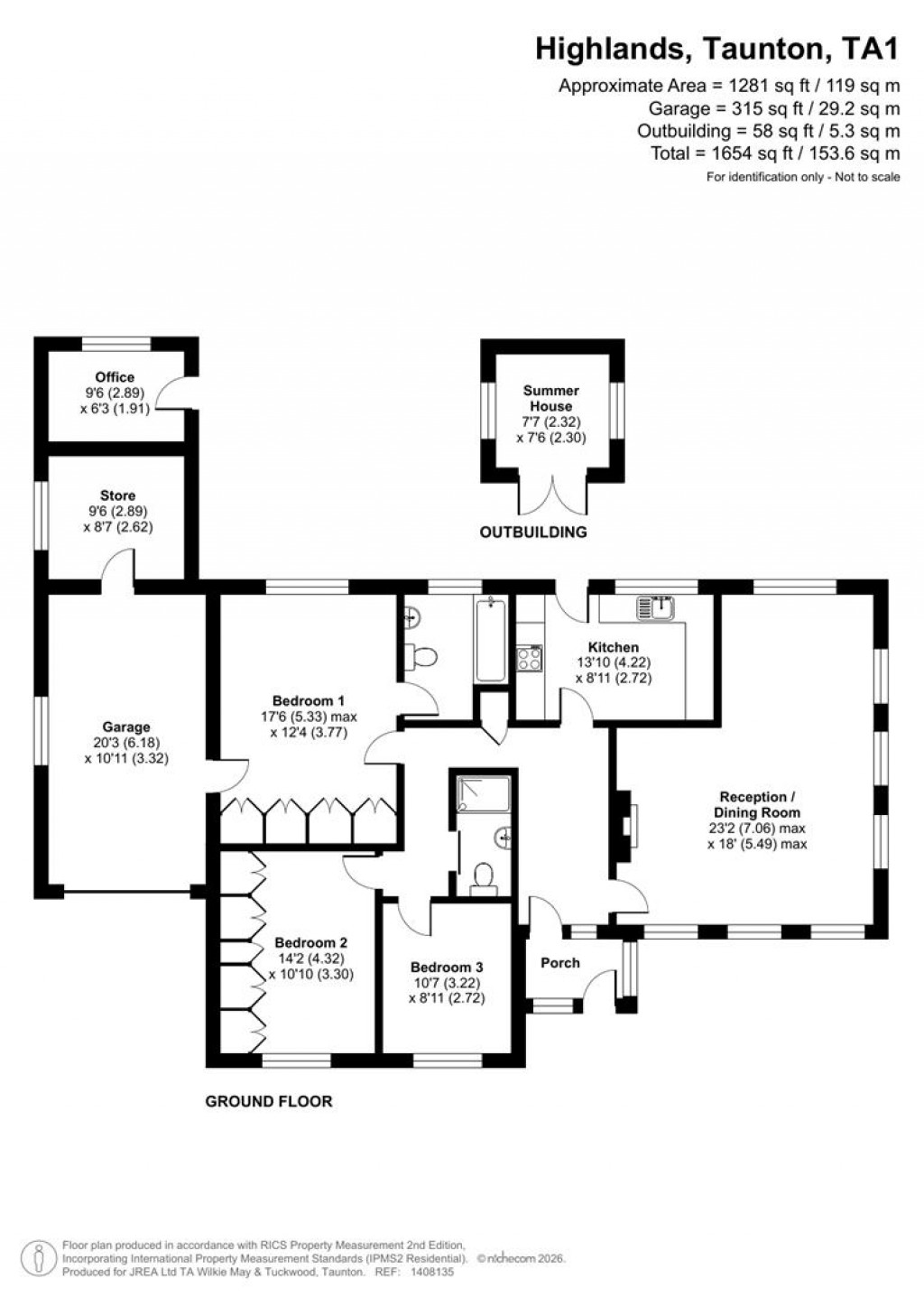 Floorplans For Highlands, Taunton
