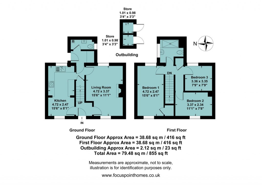 Floorplans For The Avenue, Middleton Cheney, Banbury
