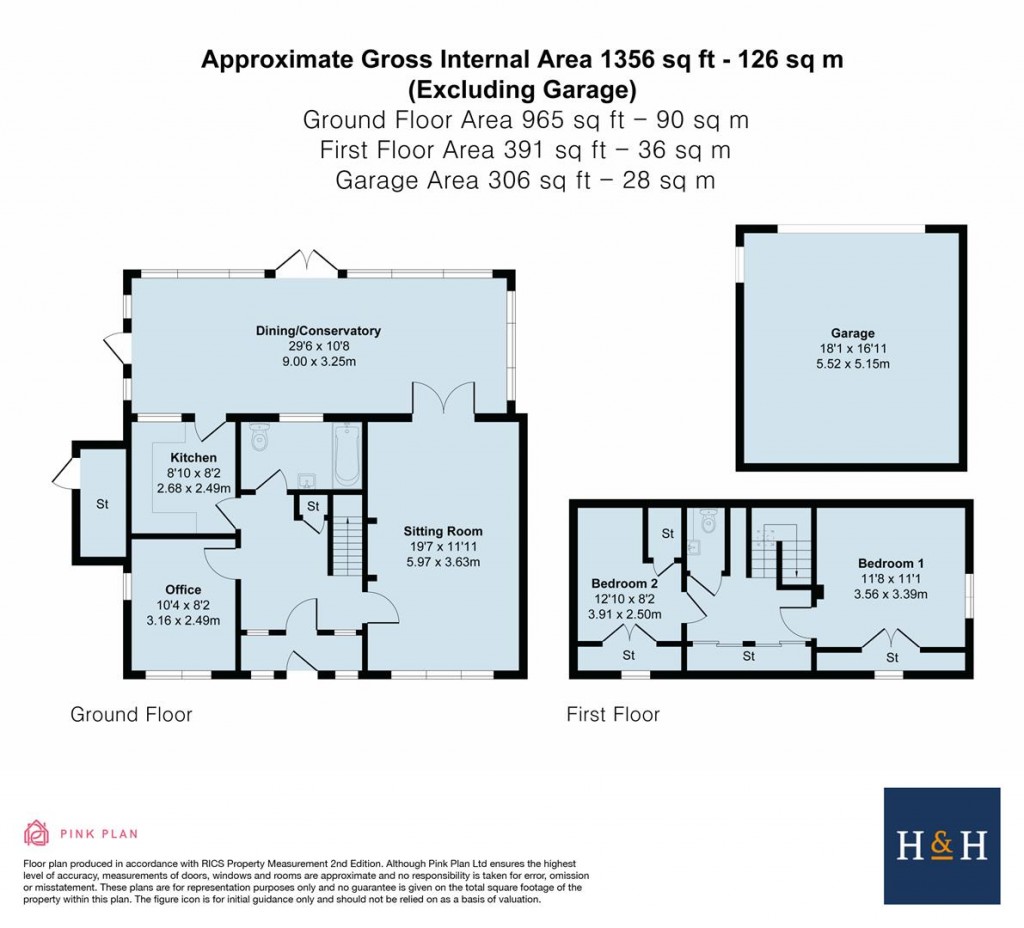 Floorplans For 5 Bunkers Hill, Badby, Daventry, NN11