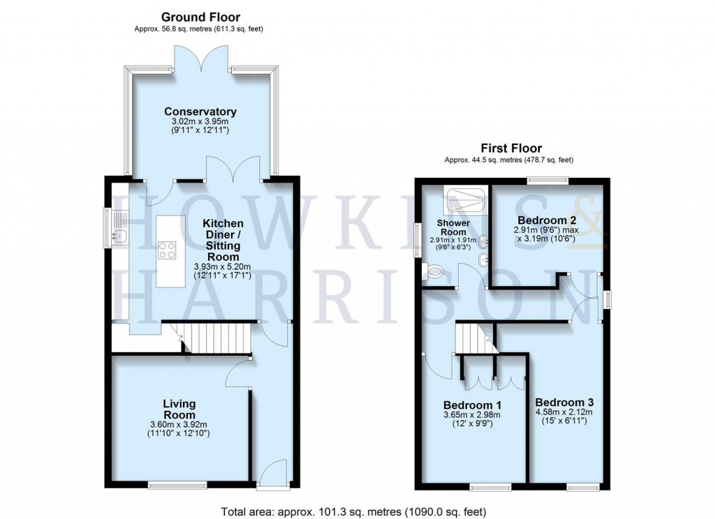 Floorplans For Boulters Lane, Wood End, Atherstone, CV9