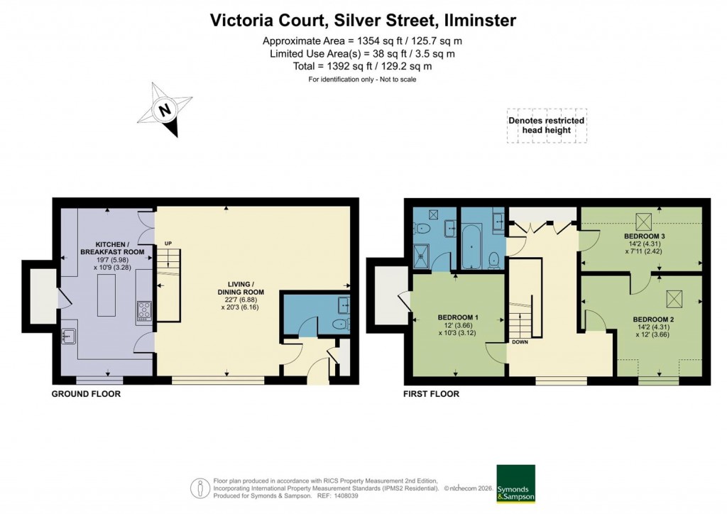 Floorplans For Silver Street, Ilminster