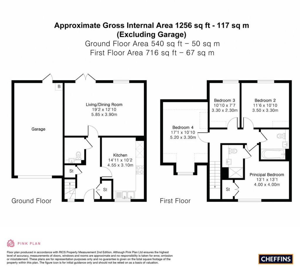 Floorplans For Trinity Place, Cambridge