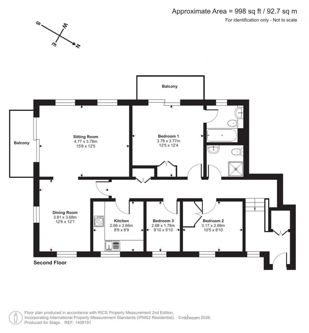 Floorplans For Charmouth Road, Lyme Regis