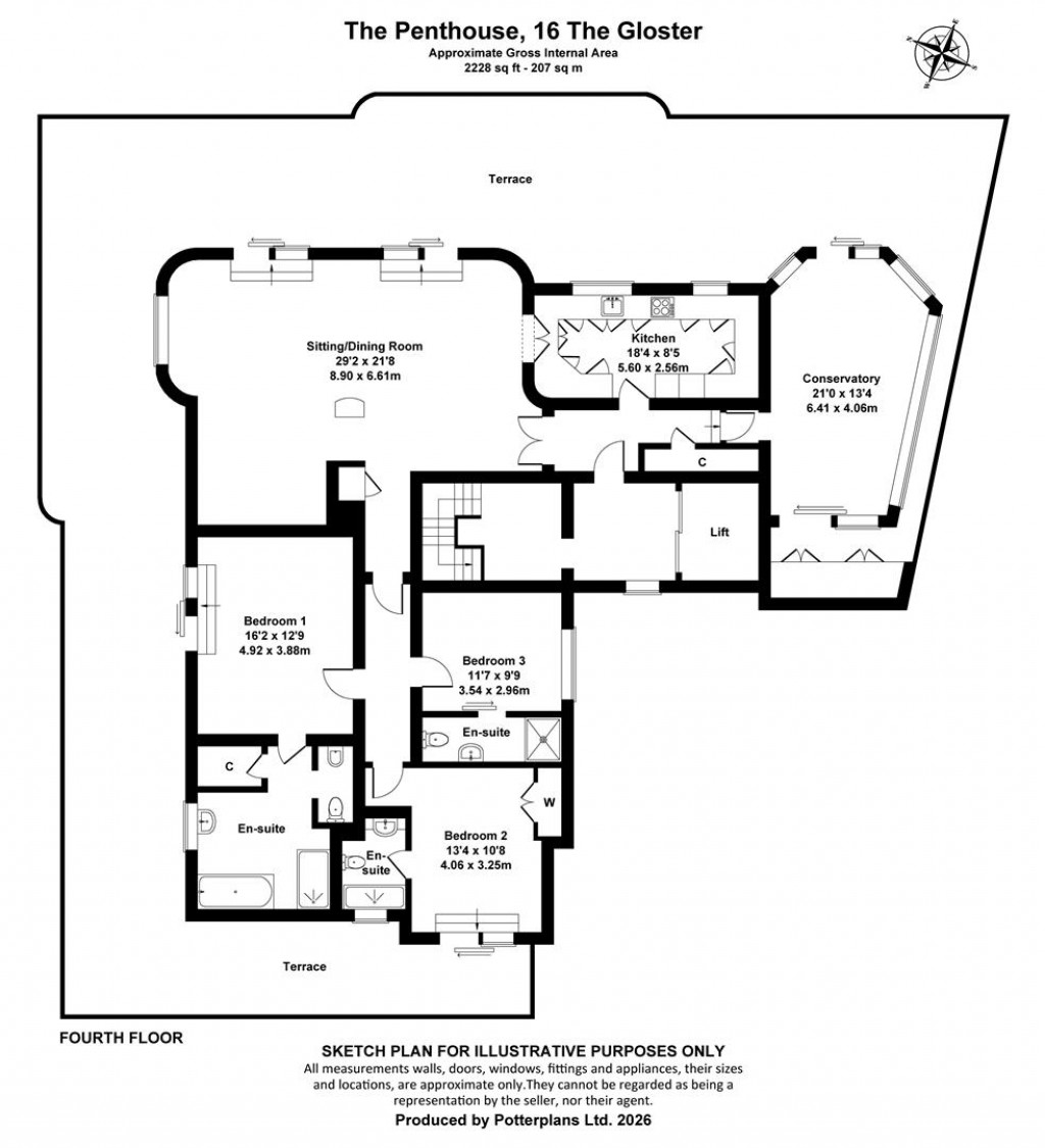 Floorplans For Cowes, Isle of Wight