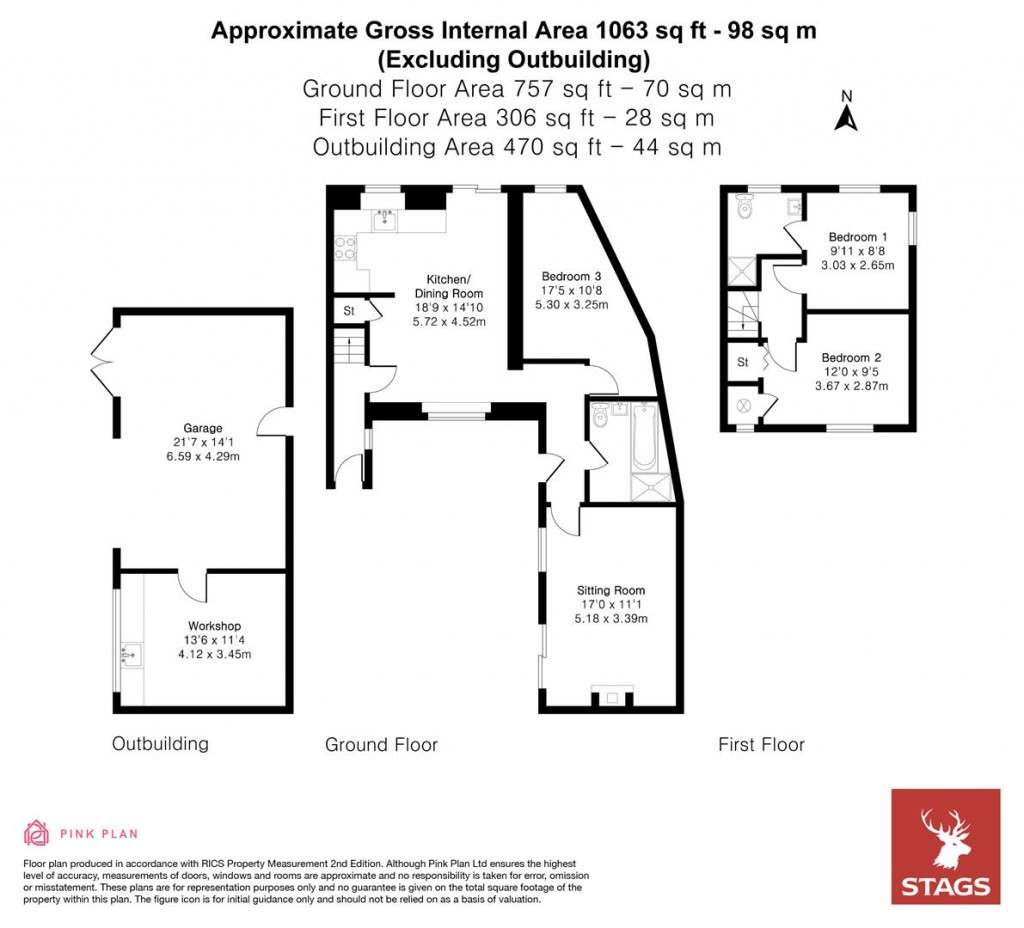 Floorplans For St. Minver, Wadebridge