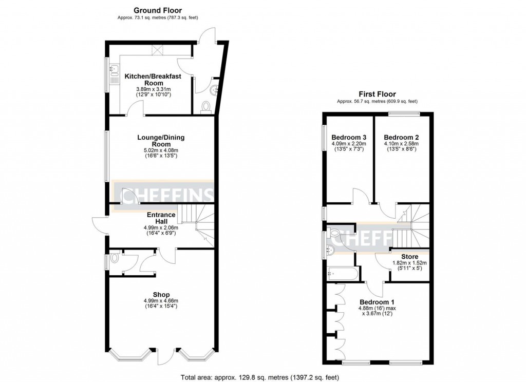 Floorplans For Sand Street, Soham
